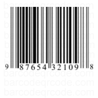sample UPC-A barcode